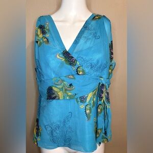 JohnPaulRichard Women’s size large silk blouse